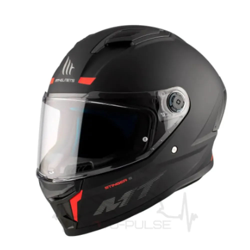 Мотошолом MT Revenge 2 Solid Black Gloss (XL)
